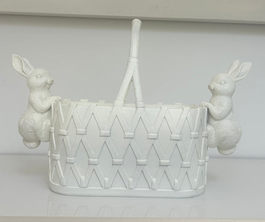 Ivory Basket Bunnies