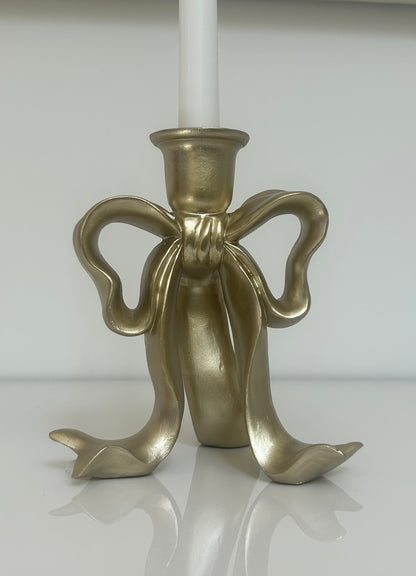 Royal Bow Candle Holder