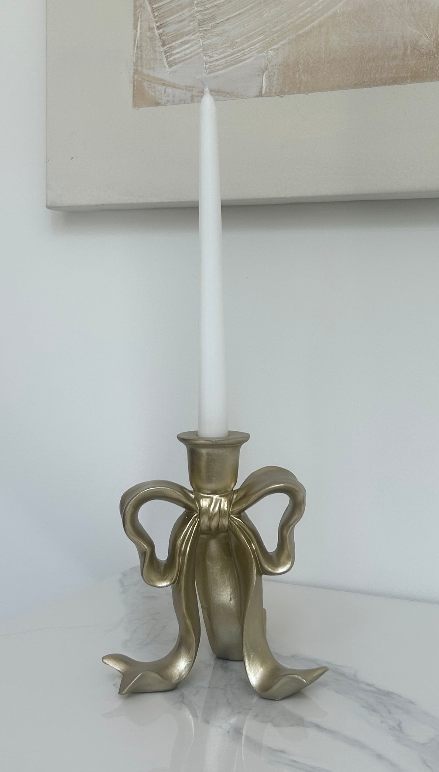 Royal Bow Candle Holder