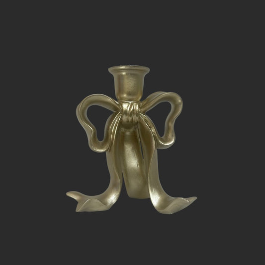Royal Bow Candle Holder